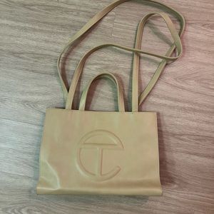 Telfar Medium Shopping Bag Cream